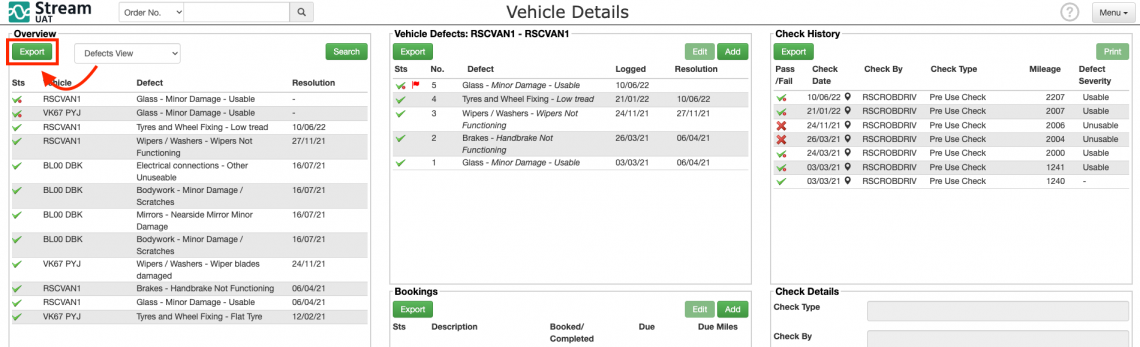 2-Export-All-Vehicle-Defect-Data-Report