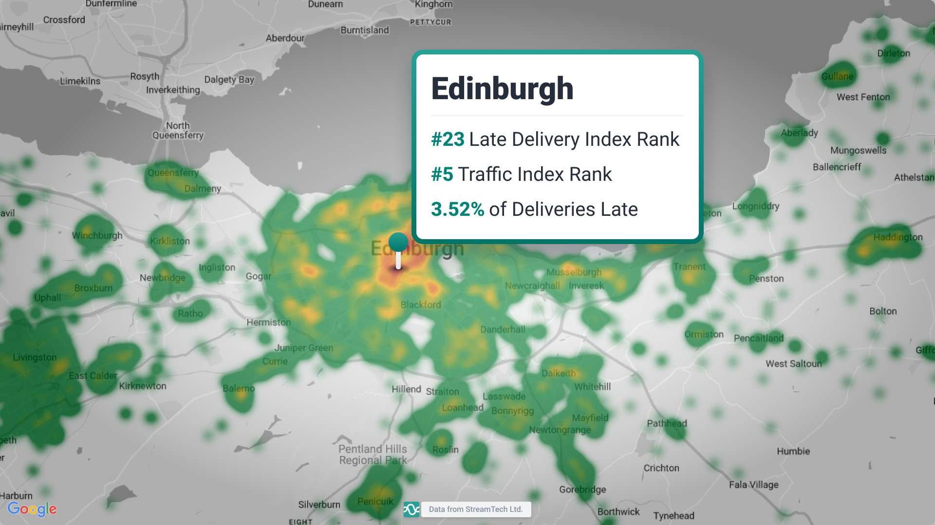Edinburgh-Late-Delivery-heatmap