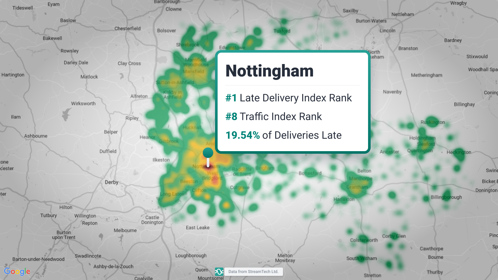 Nottingham-Late-Delivery-heatmap