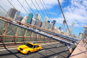 New York City and taxi cab