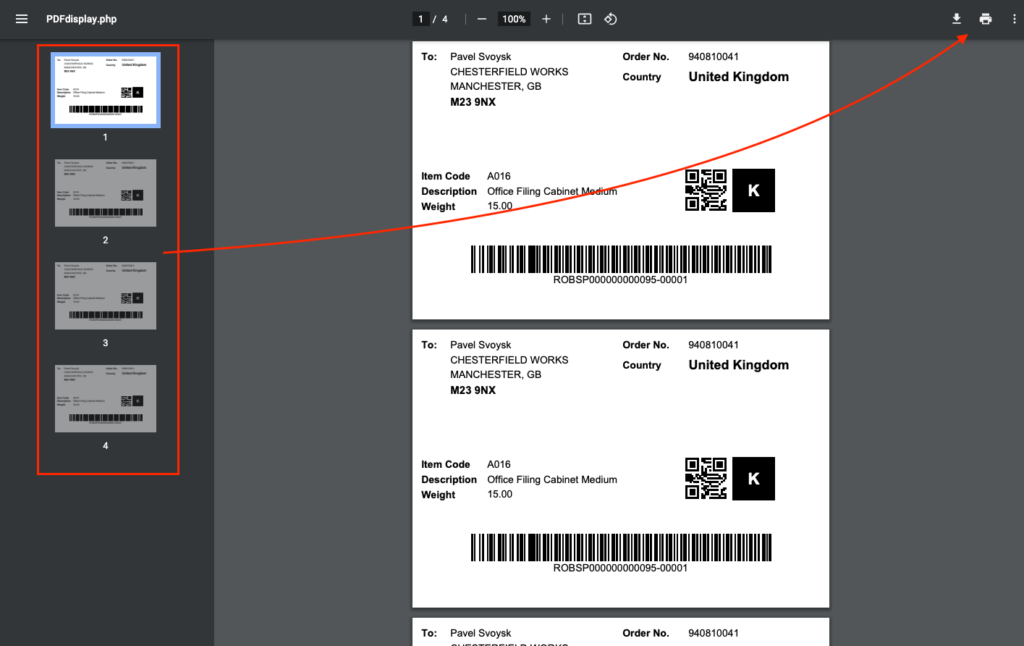 2.Print-Exported-Labels