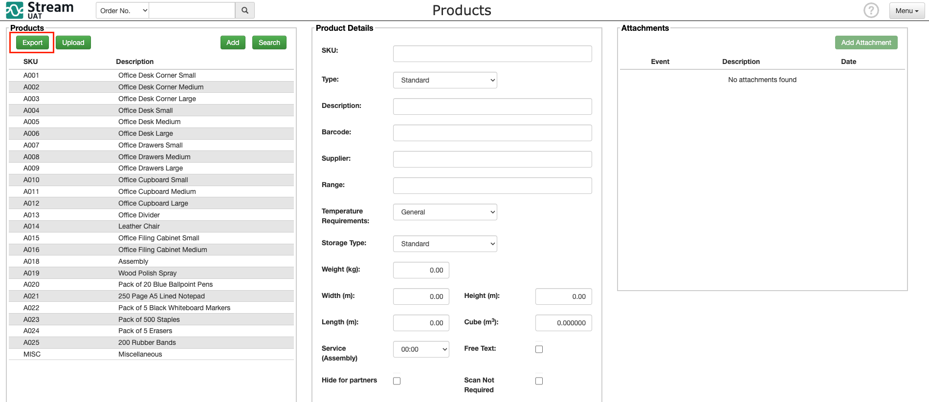 Adding products | Knowledge Base | Stream