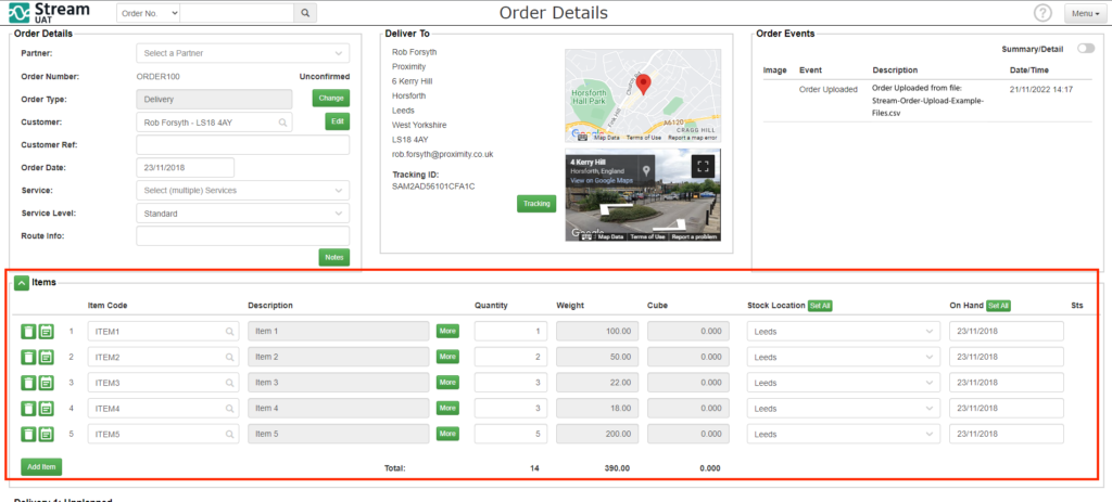 3-Items-Successfully-Uploaded-separately-Test-Data-Markup