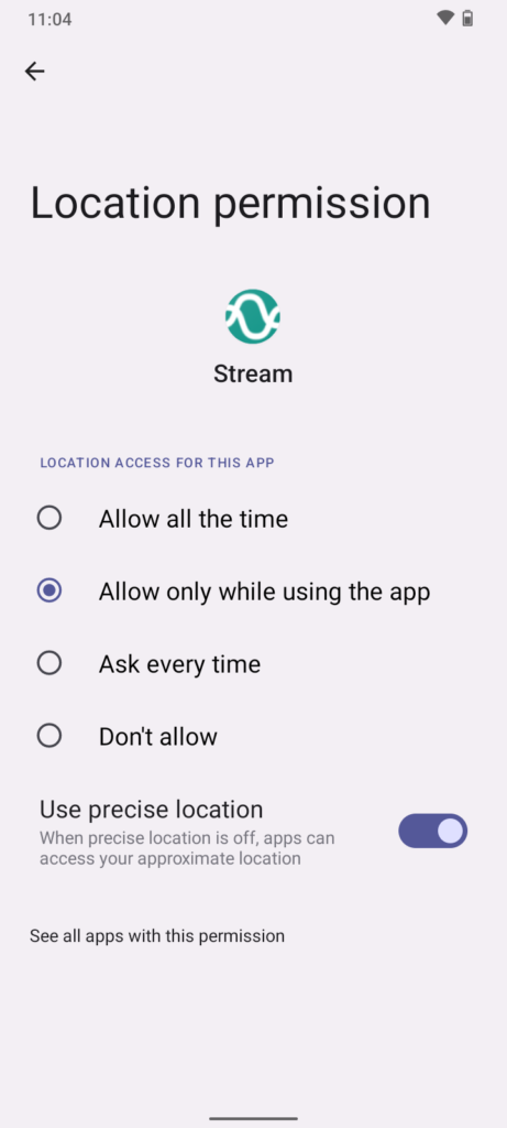Android-Location-Permissions