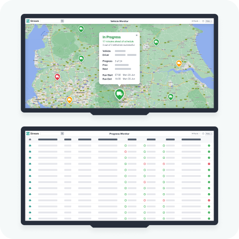 Monitoring-Screens