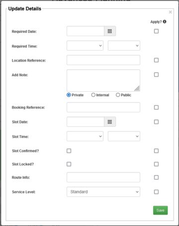 Bulk update stops | Knowledge Base | Stream