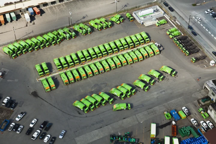 Fleet of alternative fuel vehicles