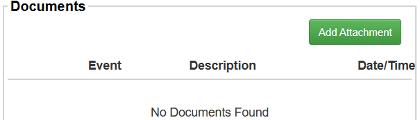 Add an attachment in the documents section for Users and Drivers
