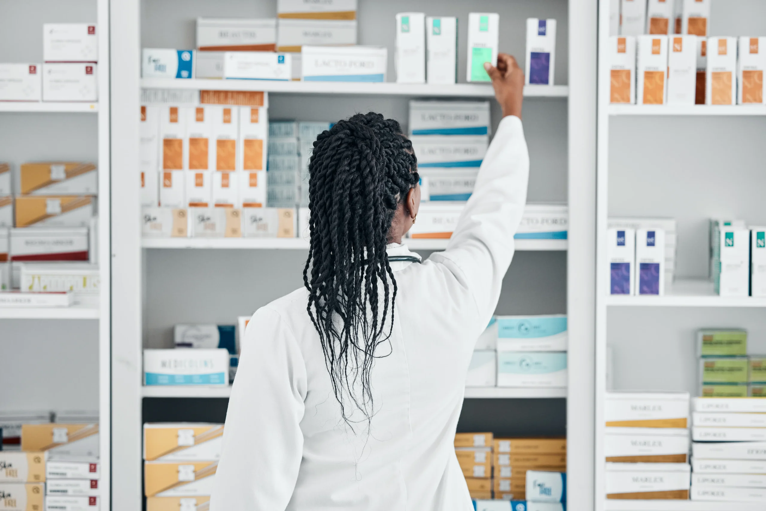Medical stock from a pharmaceutical supply chain