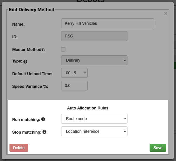 Auto-Allocation-Rules
