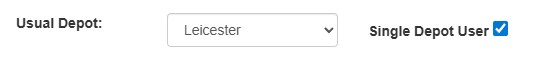 KB-Single-Depot-User