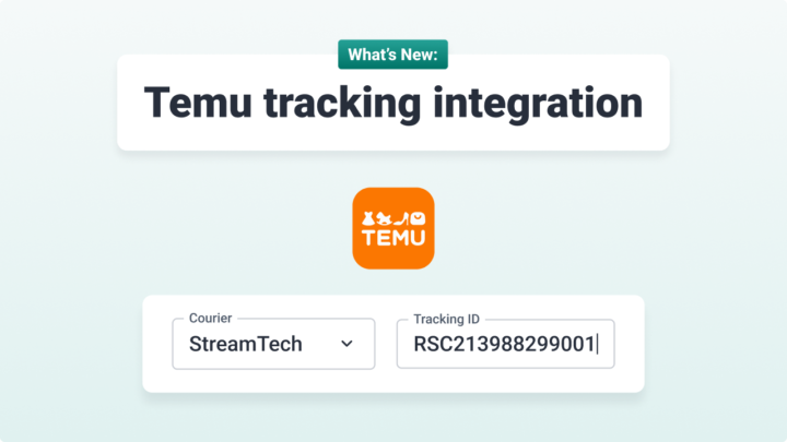 Temu self-delivery tracking integration