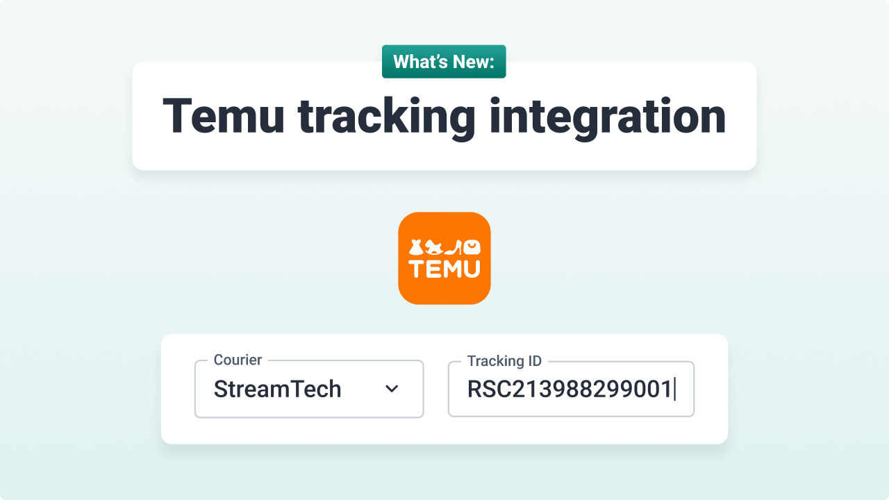 Temu self-delivery tracking integration