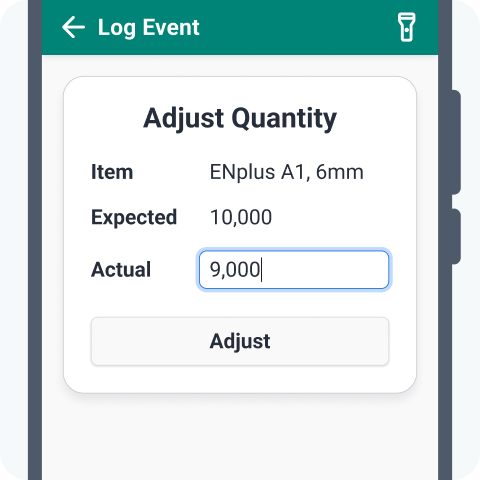wood-pellet-on-site-quantity-adjustments