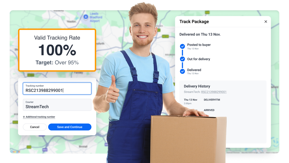 Marketplace tracking for major platforms