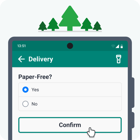 Driver app to go paper free