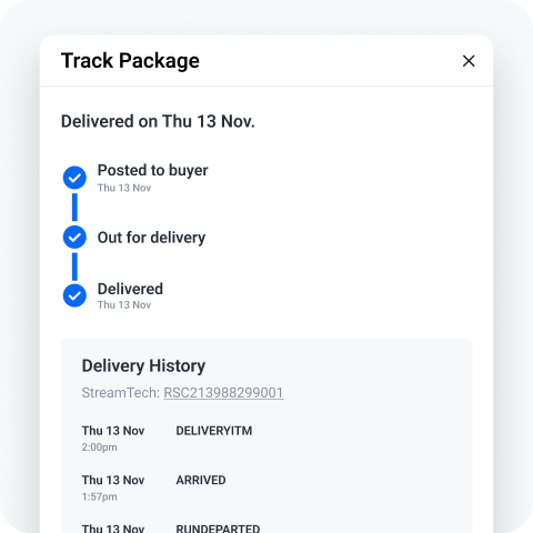 Marketplace tracking For 2-person 3PL providers