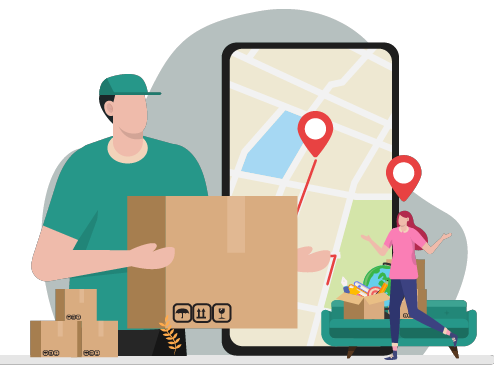 Route optimisation for deliveries