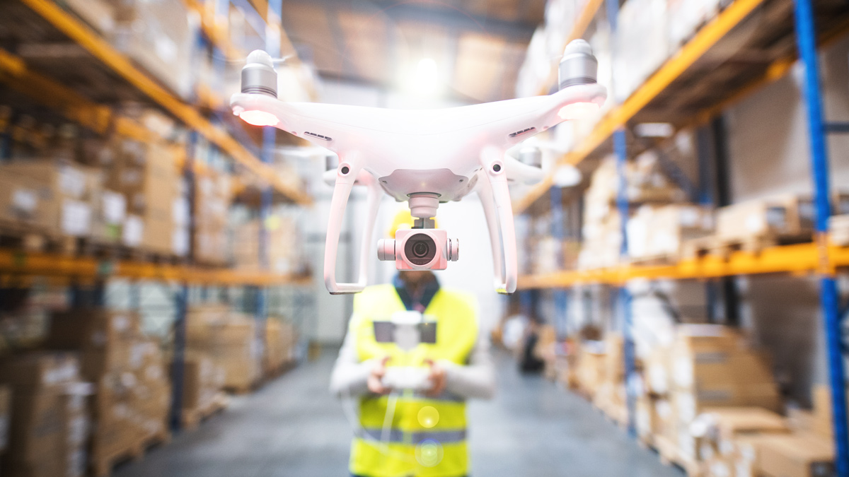 What is the impact of technology on warehouse productivity?
