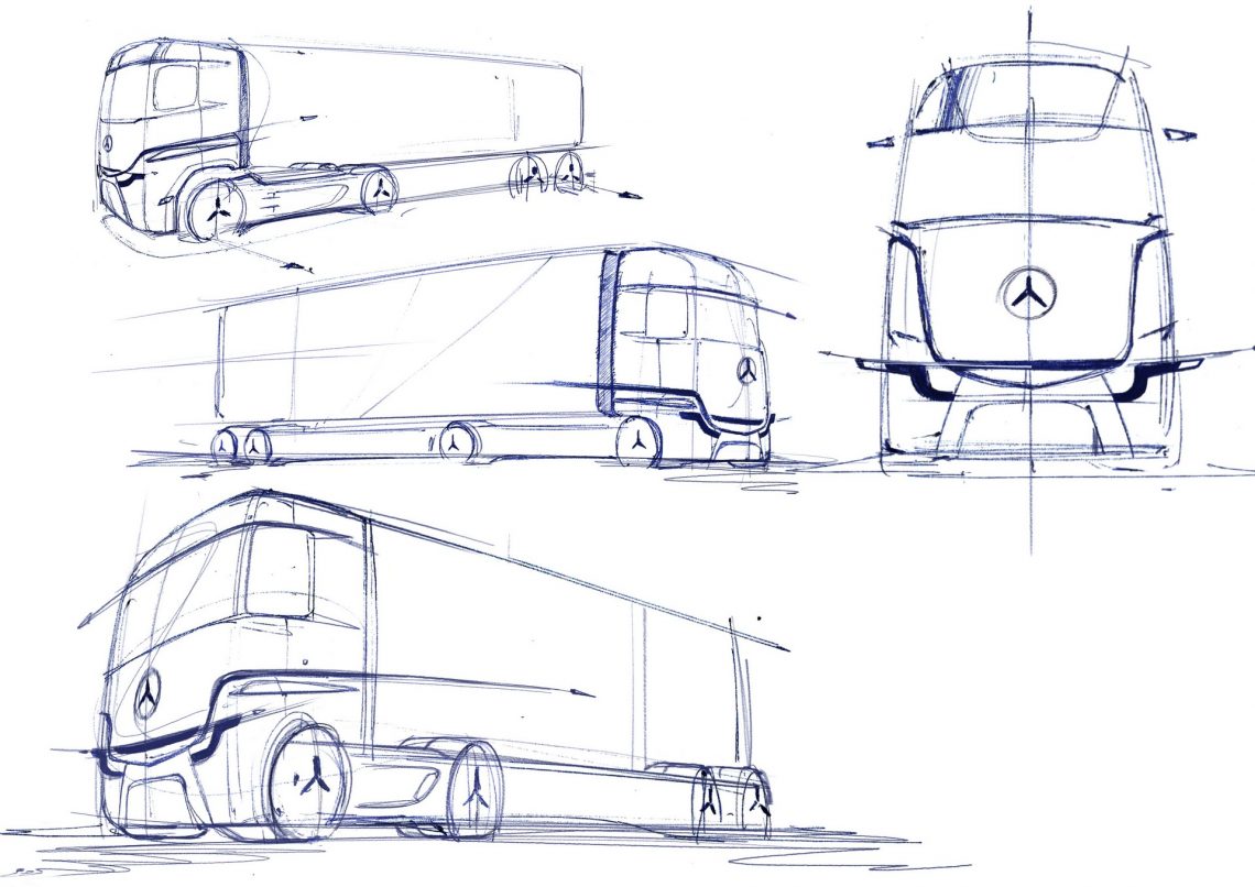 Mercedes-eActros LongHaul Concept