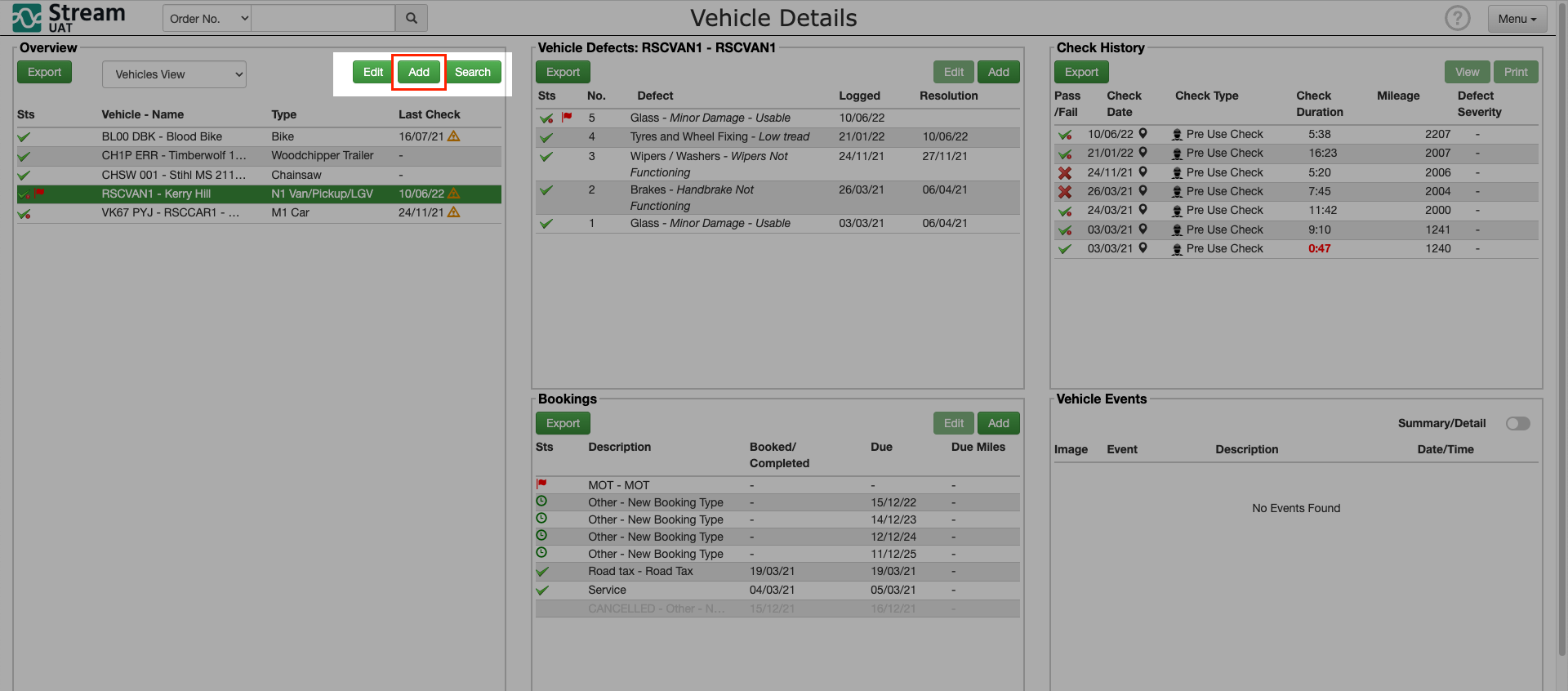 Stream-Add-a-new-vehicle-Add-Button-on-vehicle-details