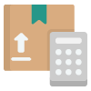 Icon showing calculator to represent job pricing engine