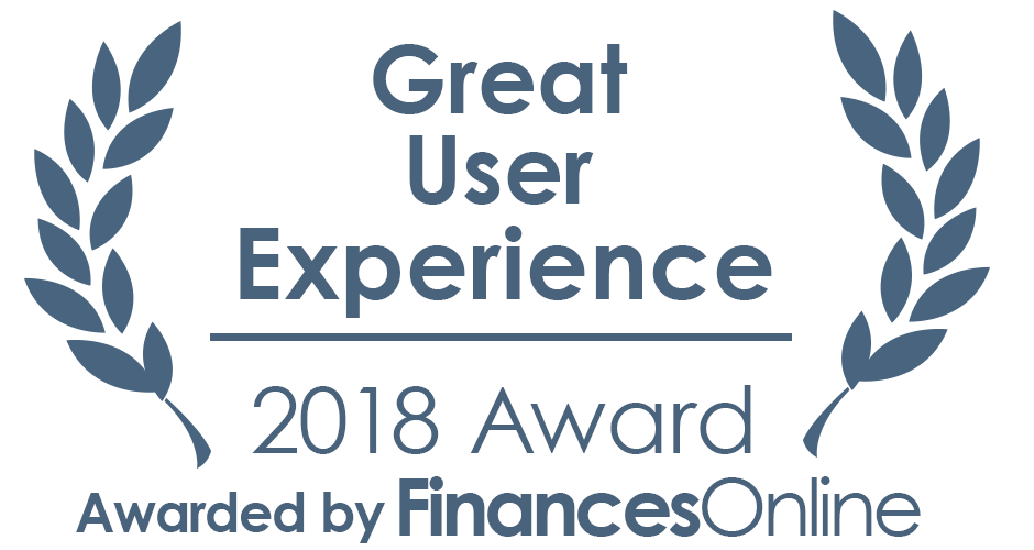 FinancesOnline Great User Experience Award