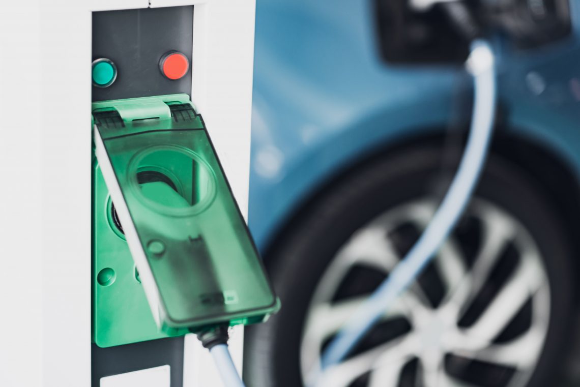 Rapid charging points for electric vehicles