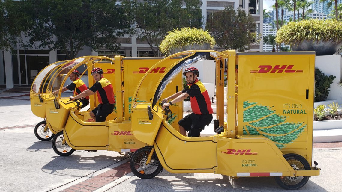 DHL e-cargo bikes